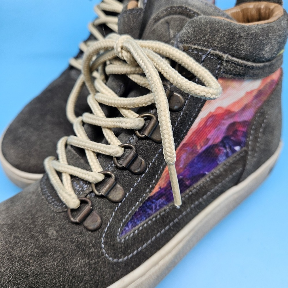 INKKAS Leather Camping Boot High Top Sneakers Mens 6 Women 8 - Picture 6 of 12